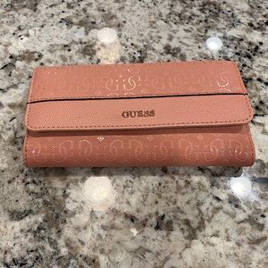 Guess Bifold Pink Wallet